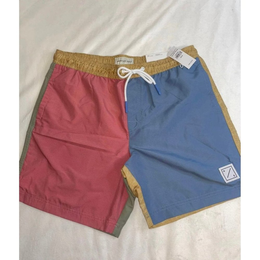 Mens American Eagle Above the Knee Board Shorts Size Medium